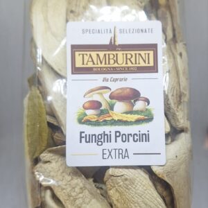 FUNGHI PORCINI SECCHI TAMBURINI GR  100